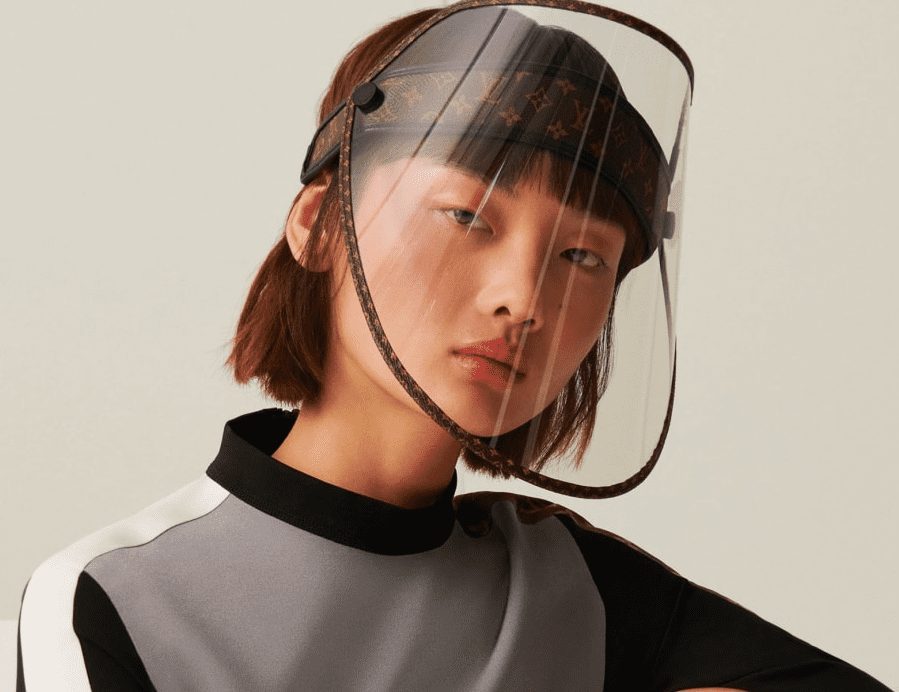 Louis Vuitton Is Set To Release A Gold Studded Face Shield To Protect Its Buyers From The Virus