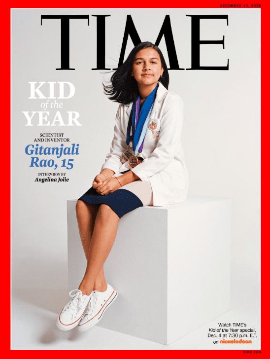 Geetanjali Rao Is Named By Time As First-Ever ‘Kid Of The Year’ For Her Path-Breaking Work In Technology