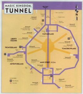 Did You Know Disney Land Has Underground Tunnels? 4 Images 3