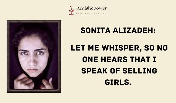 Sonita Alizadeh's "Daughters For Sale"