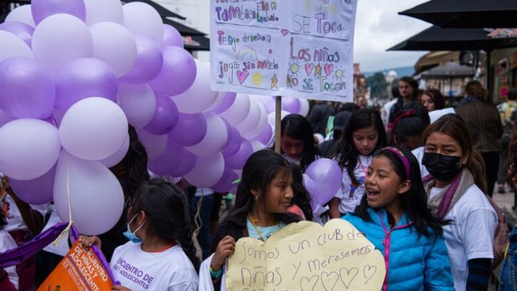Women From Mexico Marched To Put Violence, Inequality And Discrimination Faced By Women In Spotlight