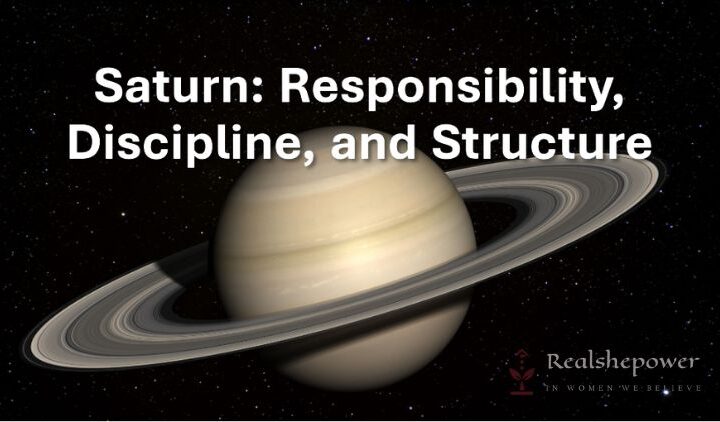 Saturn: Responsibility, Discipline, And Structure