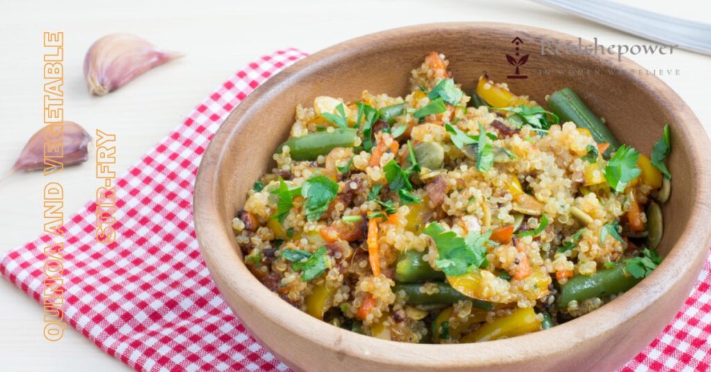 Quinoa And Vegetable Stir-Fry