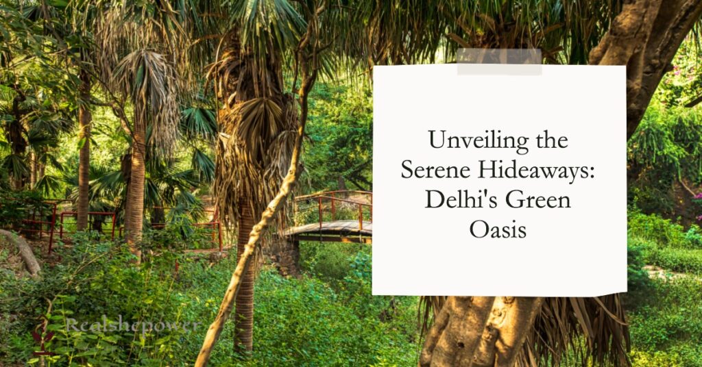 Unveiling The Serene Hideaways: Delhi'S Green Oasis