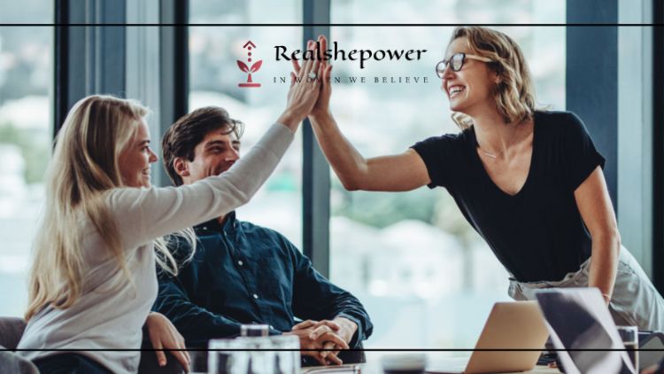 Image Of A Diverse Group Of Women Entrepreneurs In A Meeting, Discussing Business Strategies And Working Together To Lead The Way In The Global Economy.