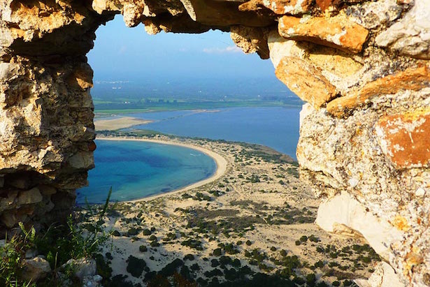 Nestor'S Cave And Voidokilia Beach