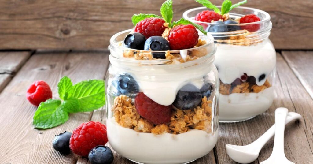 Greek Yogurt And Berry Parfait