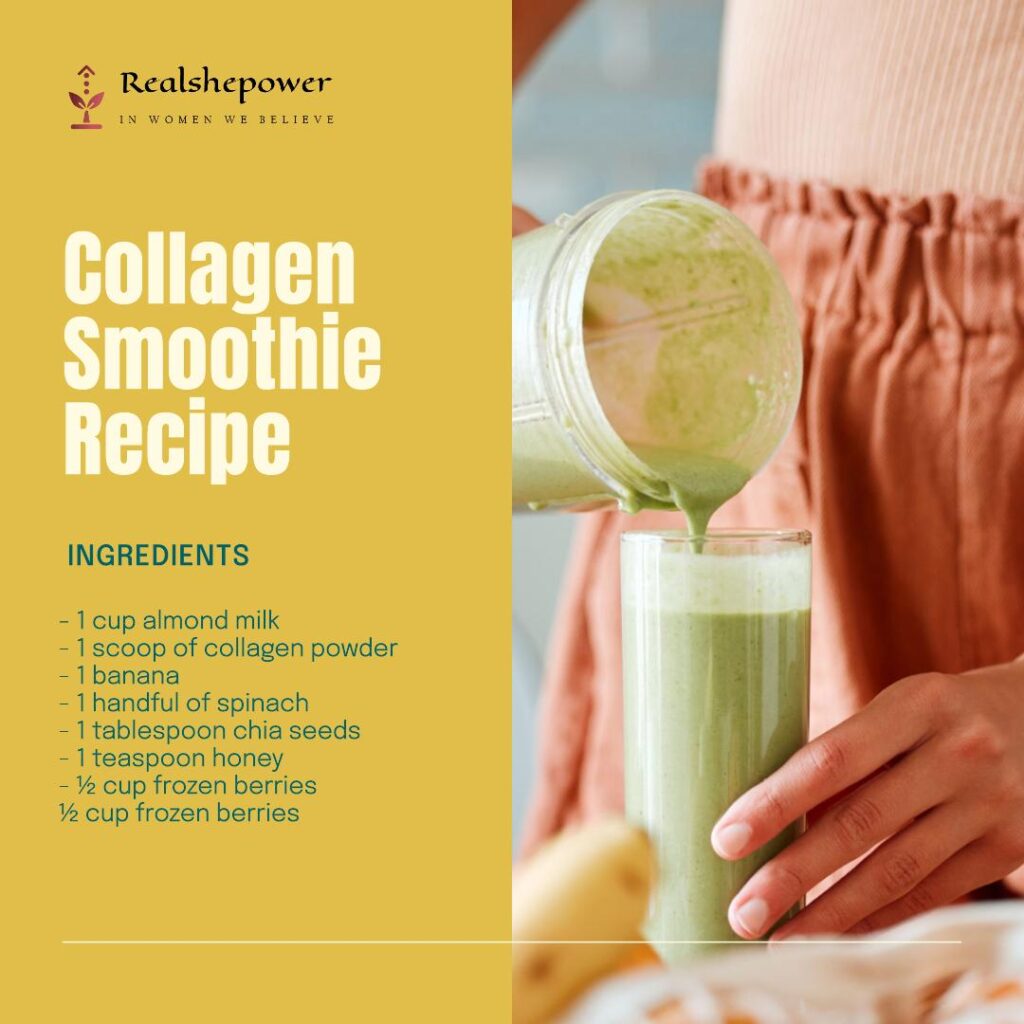 The Secret Ingredient In This Smoothie Changed My Skin (Goodbye Wrinkles!) 2 Collagen Smoothie