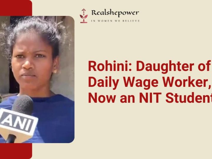 Father Is A Daily Wage Laborer, Daughter (Rohini) Took Admission In Nit, Got 78% Marks In Jee Mains.