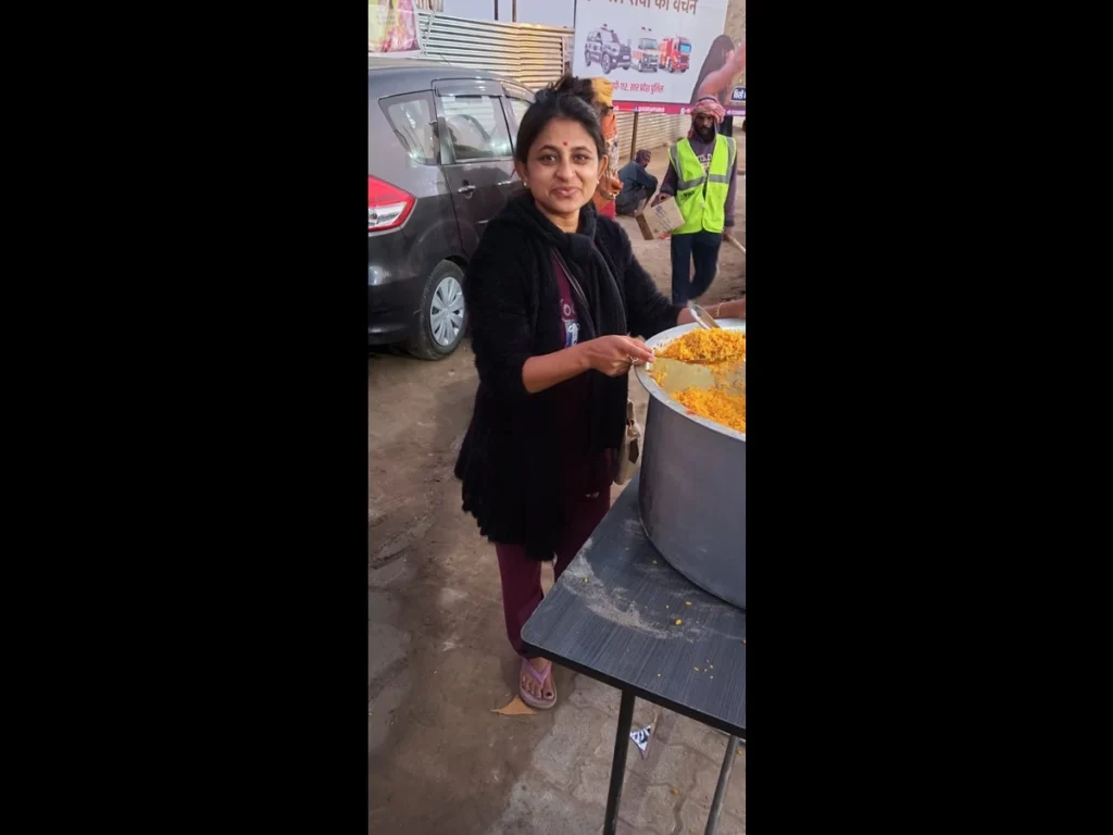 Asha Patel From London: Serving Devotees At Mahakumbh