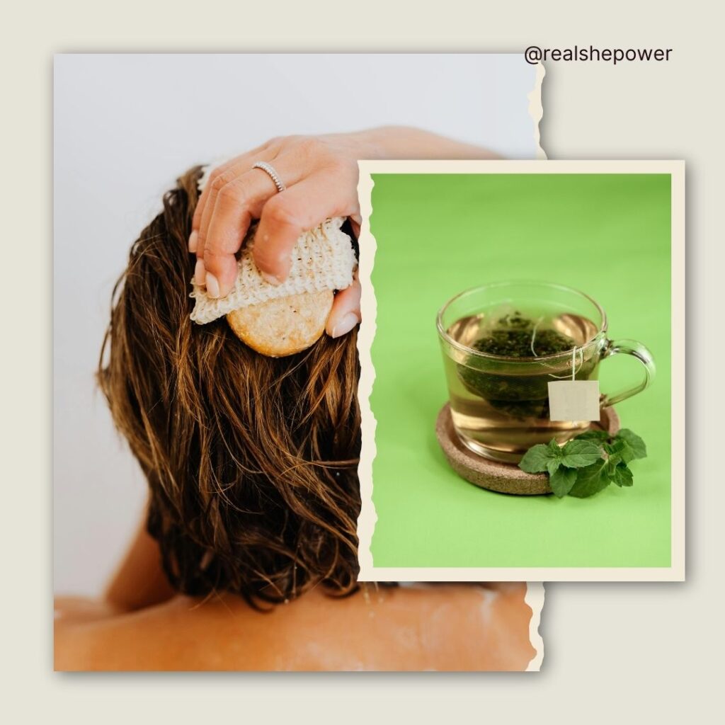 Green Tea Rinse For Hair Strength