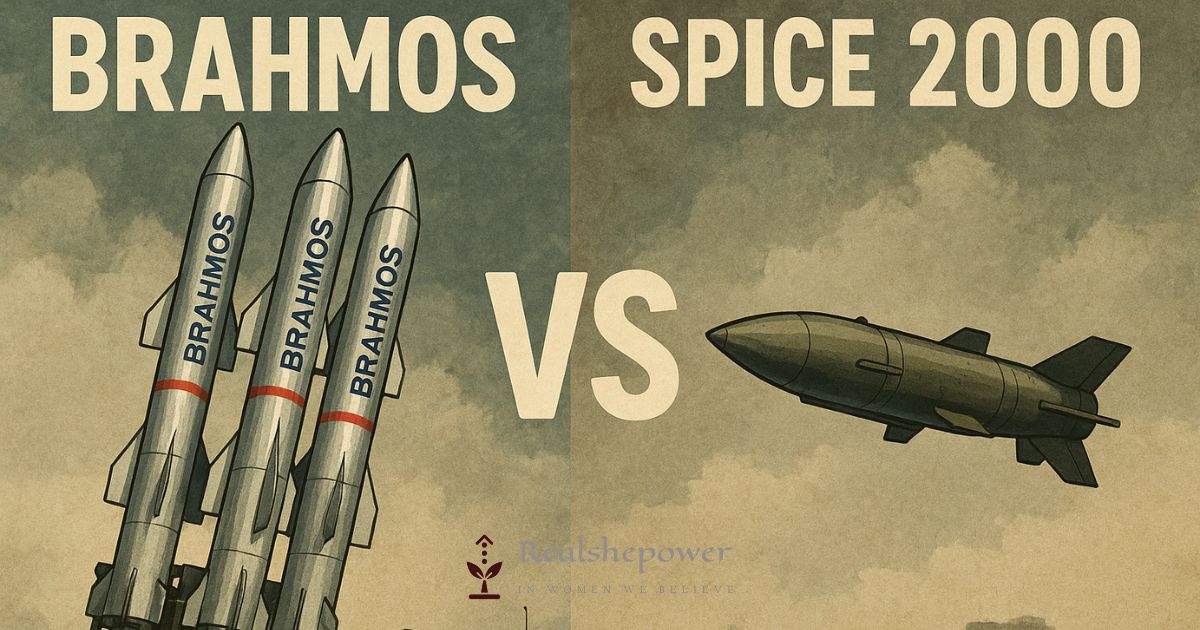 Brahmos Missiles Vs. Spice 2000 Bombs: Analyzing India’s Advanced Weaponry Evolution