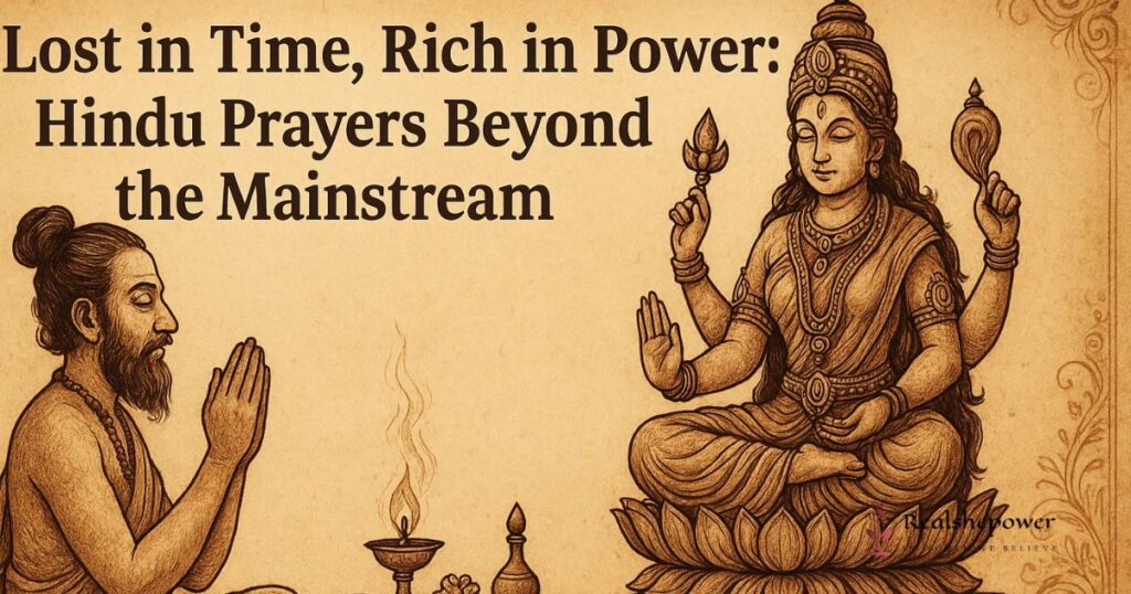 Lost In Time, Rich In Power: Hindu Prayers Beyond The Mainstream
