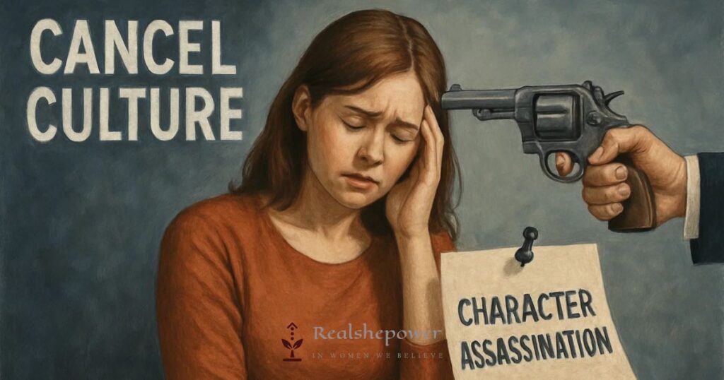 The Silent Cancellation: How Women Are Erased Without A Hashtag 2 When Cancel Culture Targets Women, We Call It Character Assassination