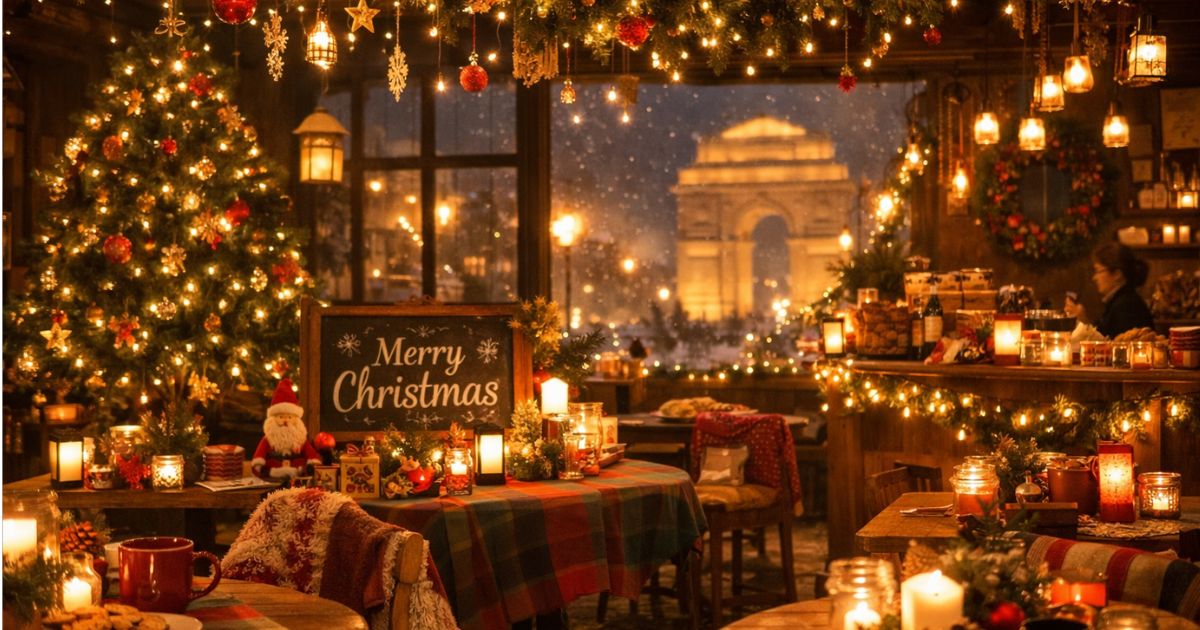 Delhi’s Hidden Christmas Gems — The Secret Cafes