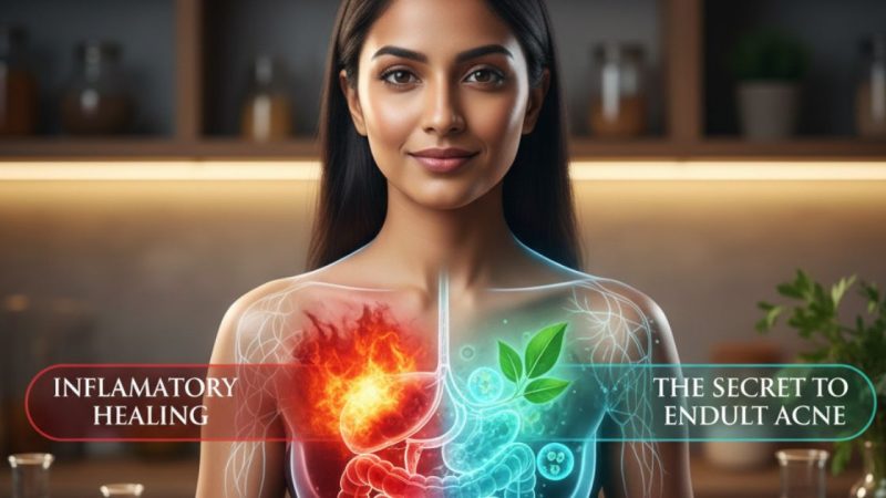 The Gut-Skin Axis: How Inflammatory Healing Is The Secret To Ending Adult Acne