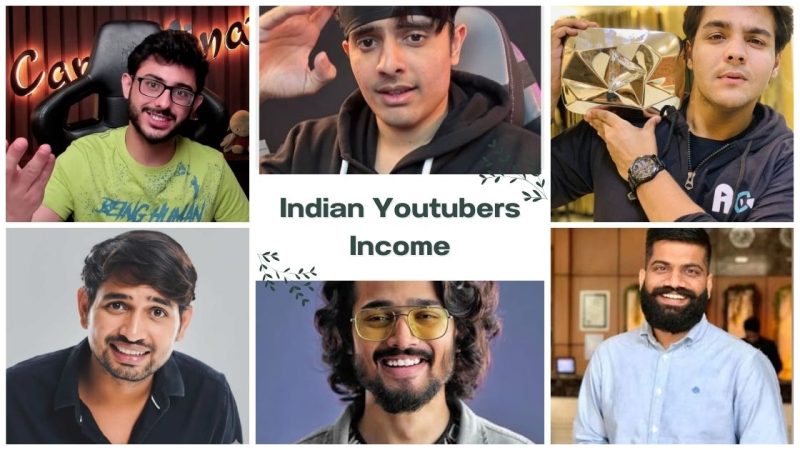 Top 10 Indian Youtubers And Their Estimated Monthly Income