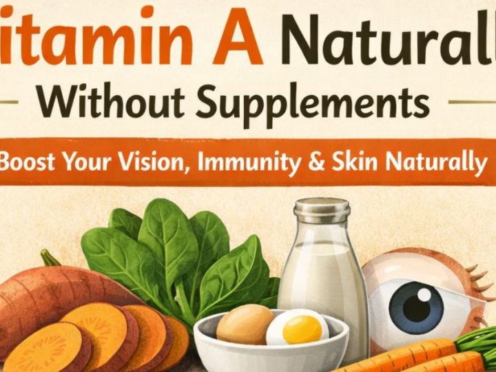 How To Increase Vitamin A Naturally Without Supplements