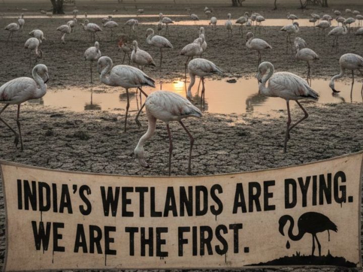 India’s Wetlands Are Dying And The Flamingos Are The First To Warn Us