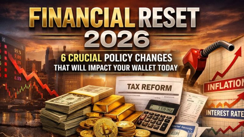 Financial Reset 2026: 6 Crucial Policy Changes That Will Impact Your Wallet Today