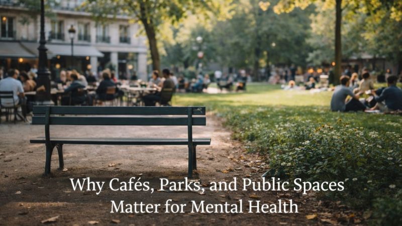 Why Cafés, Parks, And Public Spaces Shape Our Mental Health More Than We Admit