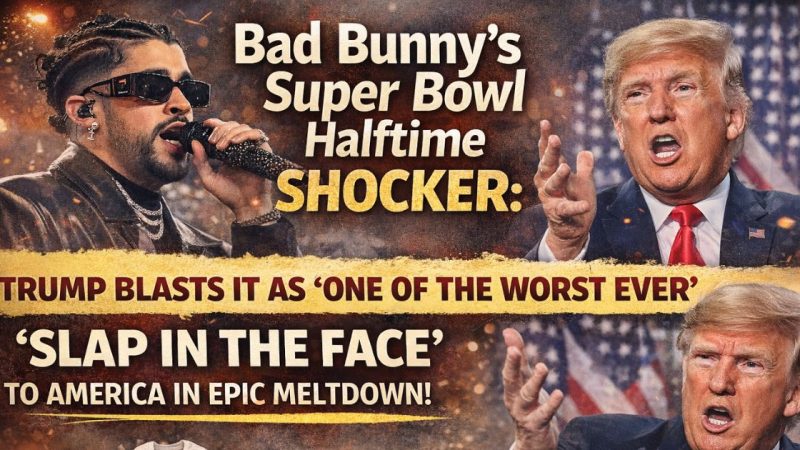 Bad Bunny’S Super Bowl Halftime Shocker: Trump Blasts It As ‘One Of The Worst Ever’ – ‘Slap In The Face’ To America In Epic Meltdown!