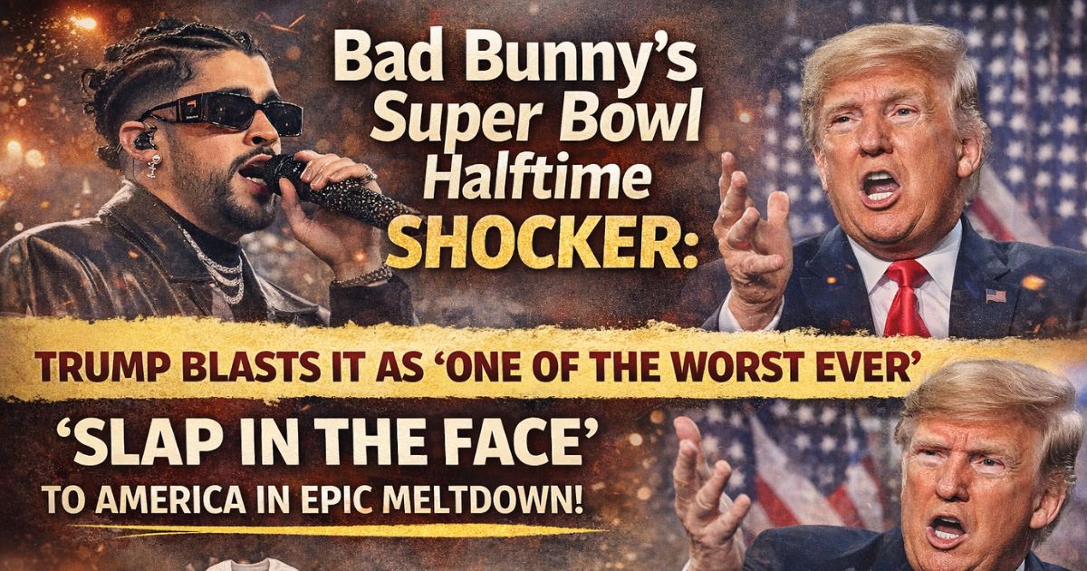Bad Bunny’S Super Bowl Halftime Shocker: Trump Blasts It As ‘One Of The Worst Ever’ – ‘Slap In The Face’ To America In Epic Meltdown!
