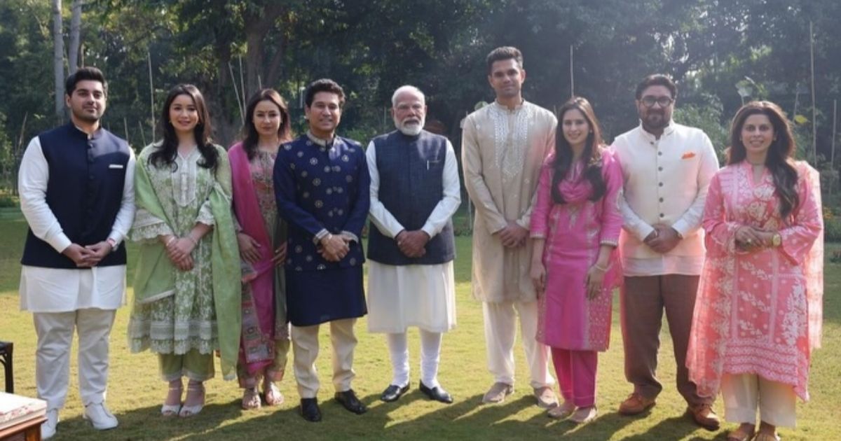 Inside Sachin Tendulkar’s Meeting With Pm Modi For Arjun’s Big Day