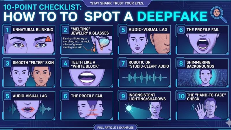 10-Point Checklist: How To Spot A Deepfake