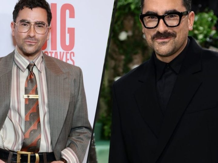 Dan Levy Style Evolution From Schitts Creek Anxious Icon To Red Carpet Versace King