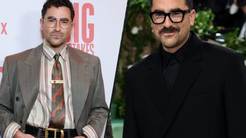 Dan Levy Style Evolution From Schitts Creek Anxious Icon To Red Carpet Versace King