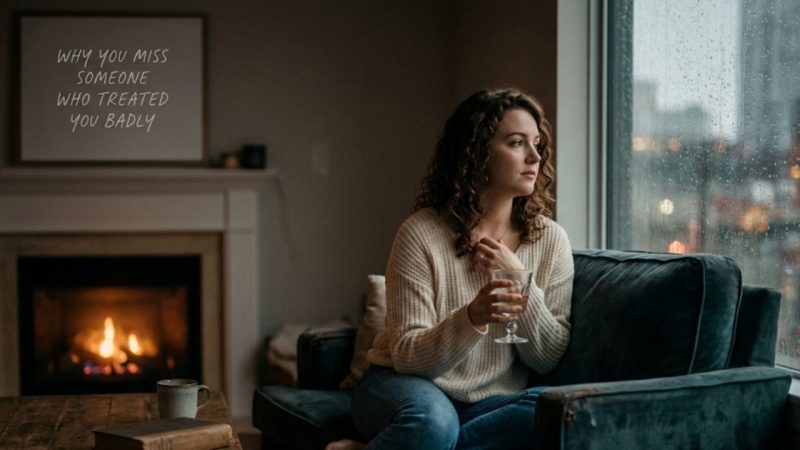 Why You Miss Someone Who Treated You Badly