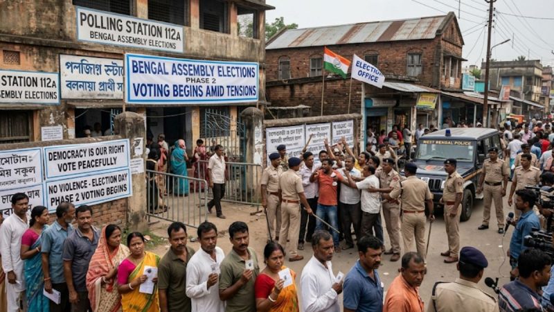 Bengal Assembly Elections Phase 2 Voting Begins Amid Tensions