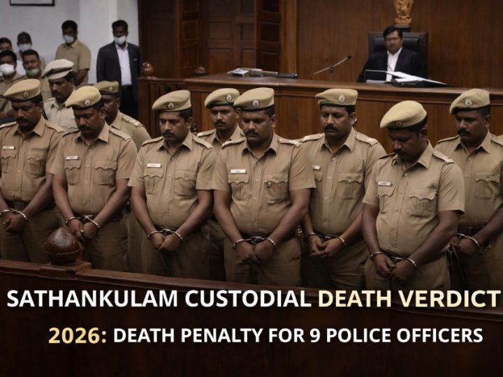 Sathankulam Custodial Death Verdict 2026: Death Penalty For 9 Police Officers