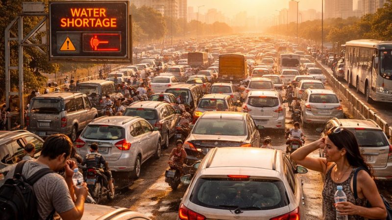 Traffic Nightmare + Water Crisis: Delhi-Noida’s 48-Hour Disruption Begins