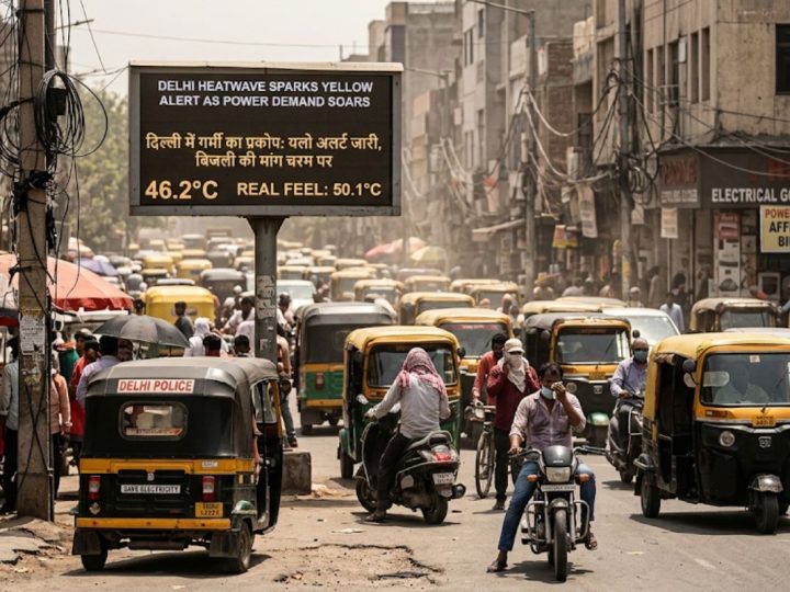 Delhi Heatwave Sparks Yellow Alert As Power Demand Soars