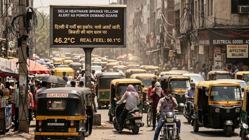 Delhi Heatwave Sparks Yellow Alert As Power Demand Soars