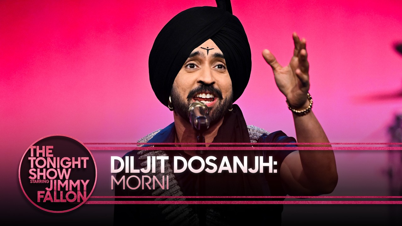 Diljit Dosanjh Sets The Tonight Show Stage On Fire