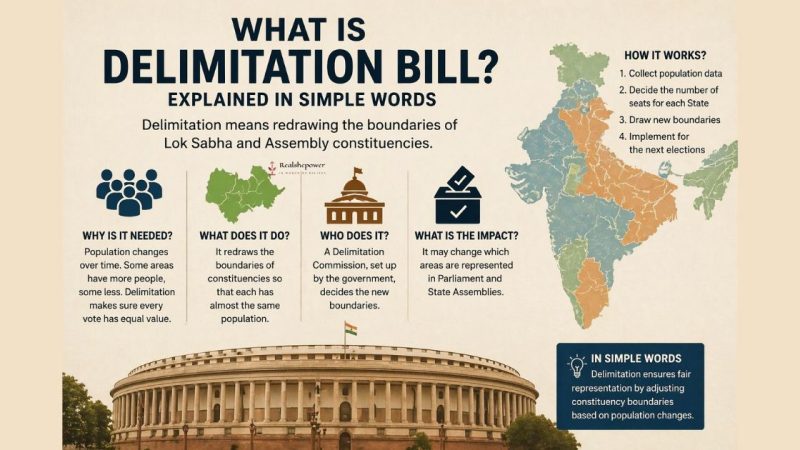 What Is Delimitation Bill? Explained In Simple Words
