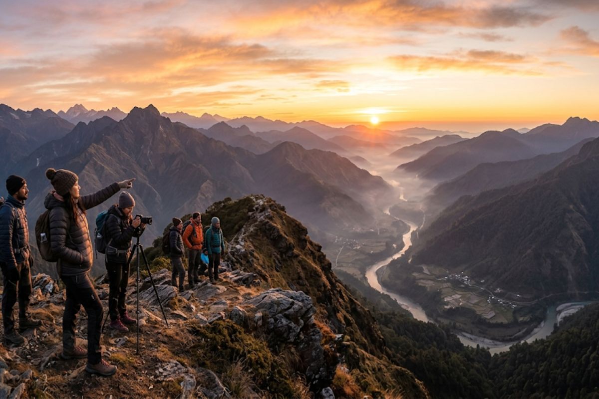 Chasing India’s Earliest Sunrise In Dong Valley