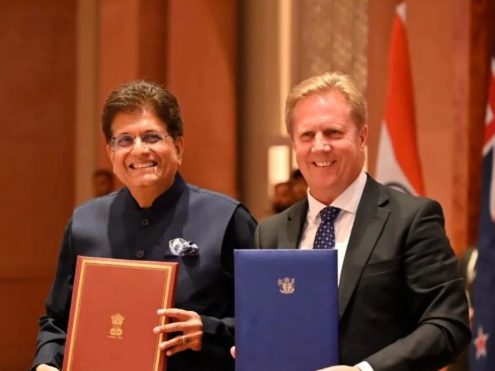 India And New Zealand Sign Historic Trade Agreement