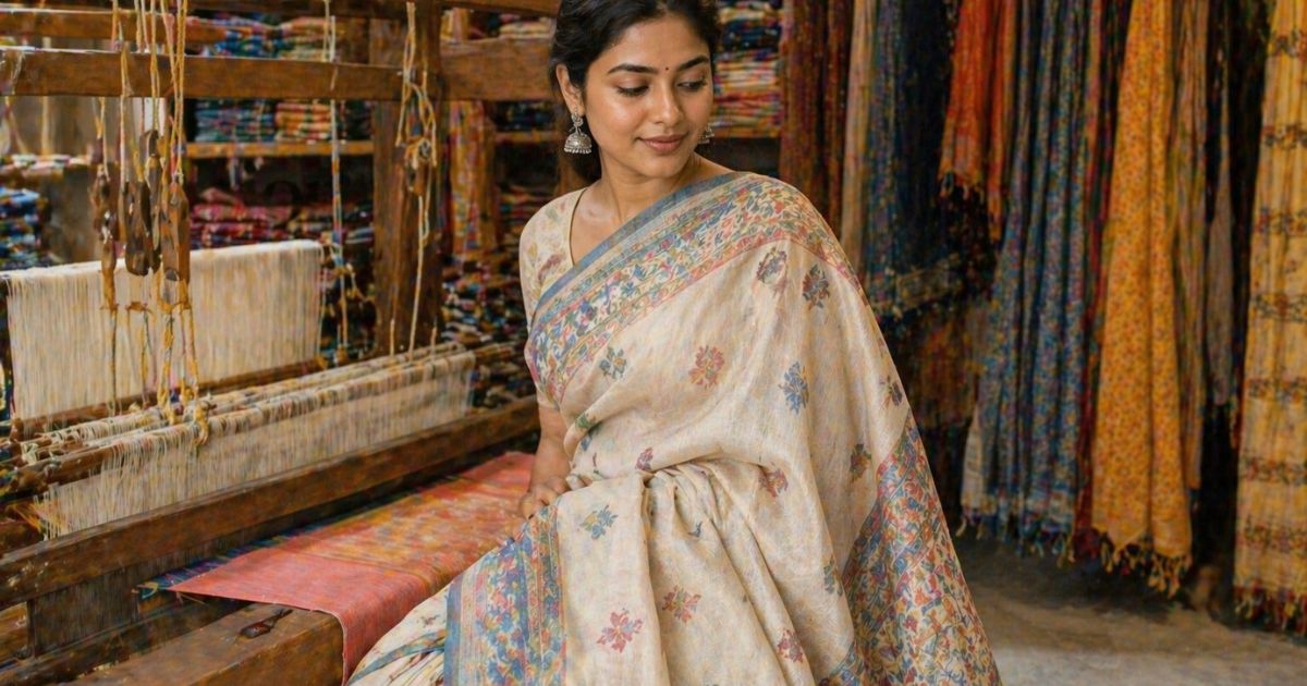 Handloom Fashion India Sustainable Textiles Heritage Weaving