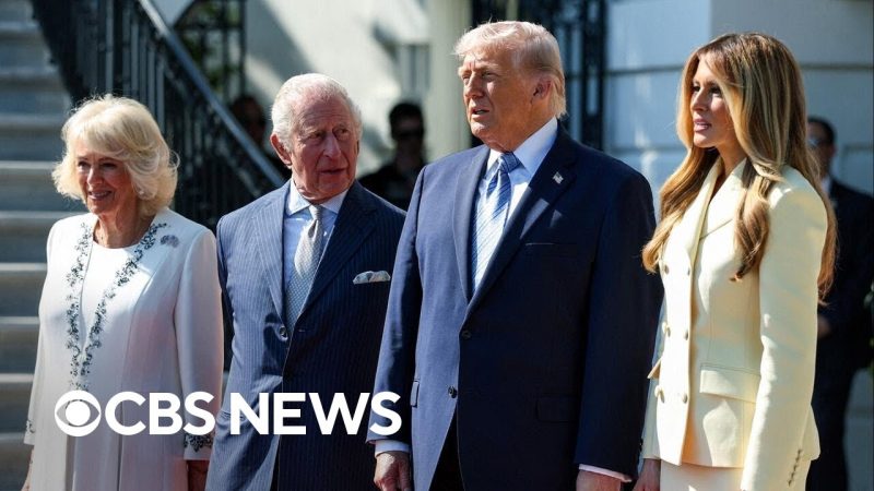 King Charles Iii Arrives In Washington For Global Peace Talks