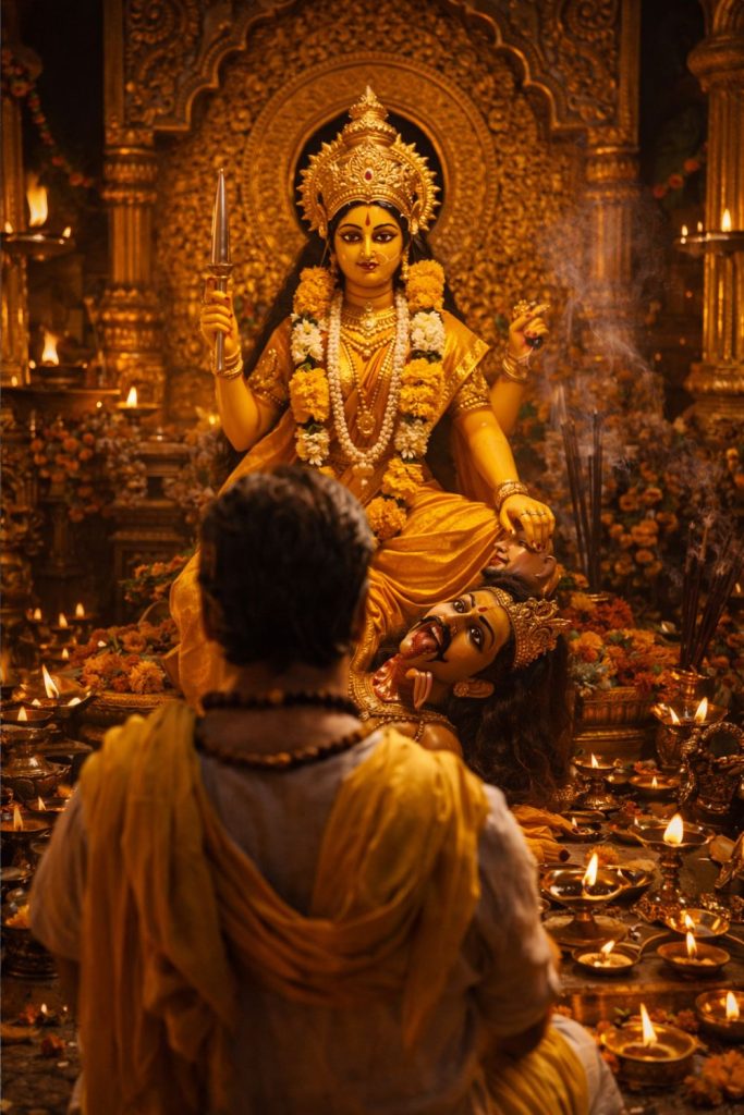 The Golden Goddess Of Stambhana: A Devotional Exploration Of Maa Baglamukhi