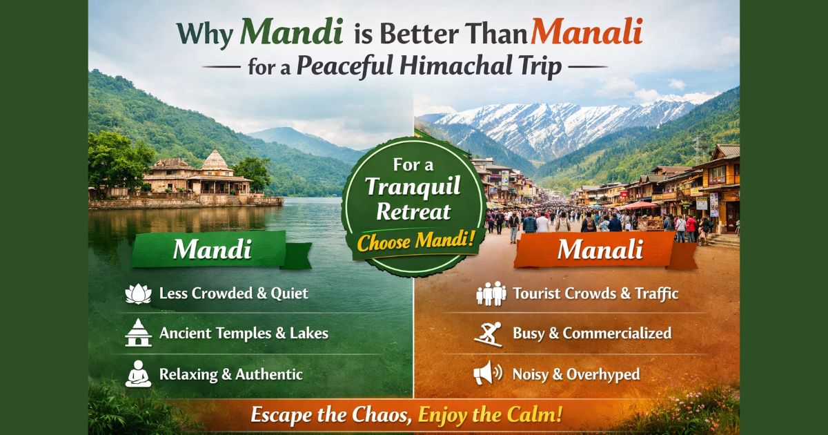 Why Mandi Is Better Than Manali For A Peaceful Himachal Trip