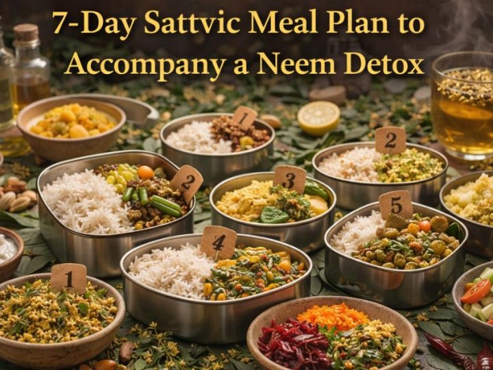 7-Day Sattvic Meal Plan To Accompany A Neem Detox
