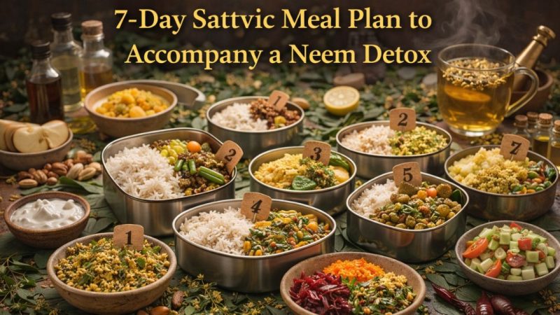 7-Day Sattvic Meal Plan To Accompany A Neem Detox