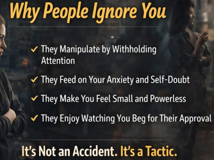 The Dark Psychology Behind Why People Ignore You