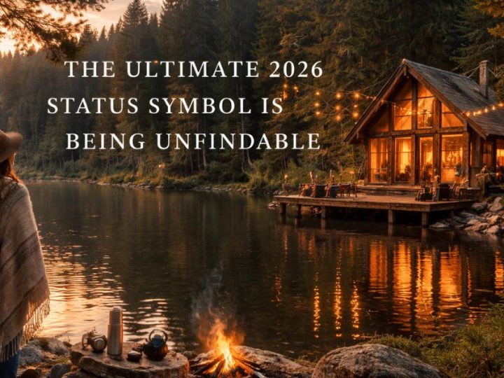 The Ultimate 2026 Status Symbol Is Being Unfindable