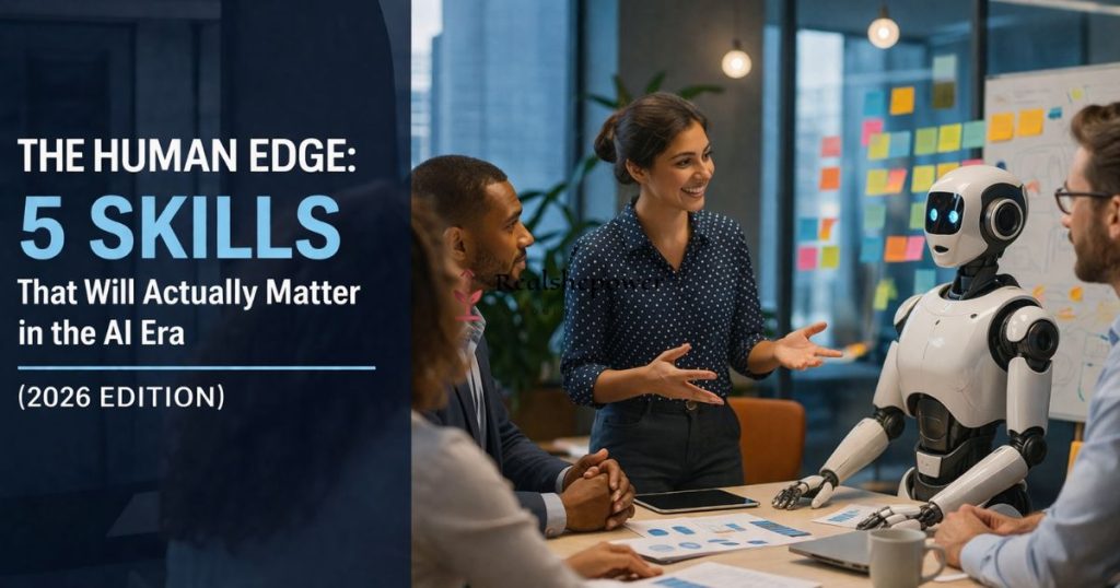 The Human Edge: 5 Skills That Will Actually Matter In The AI Era (2026 ...